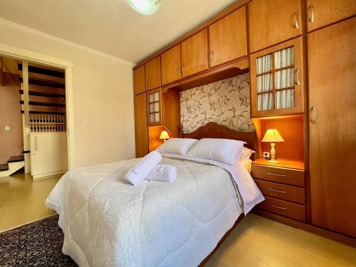 Apartamento San Pietro Centro 3 Dorm By Achei Temporada Gramado Exterior photo